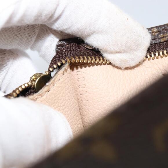 LOUIS VUITTON Monogram Bucket PM Accessory Pouch LV Auth ka130